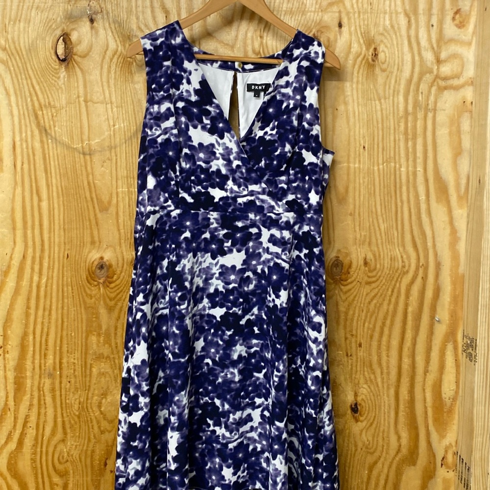 DKNY dress size 14 dress is shorter in front and flows longer in back